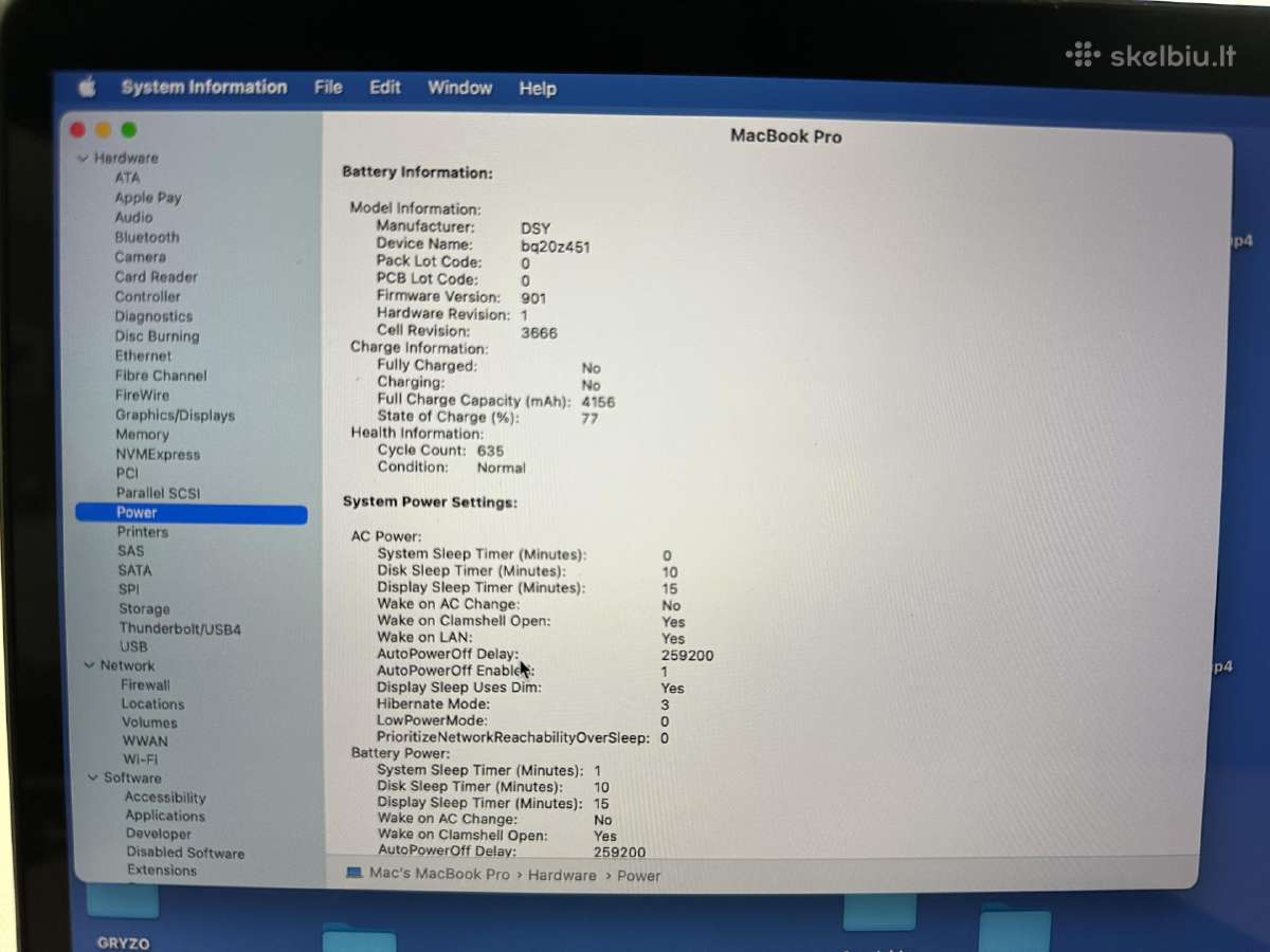 MacBook Pro 2017 13 inch 2,3 GHz i5/ 8gb/ 256gb - nuotraukos Nr. 6