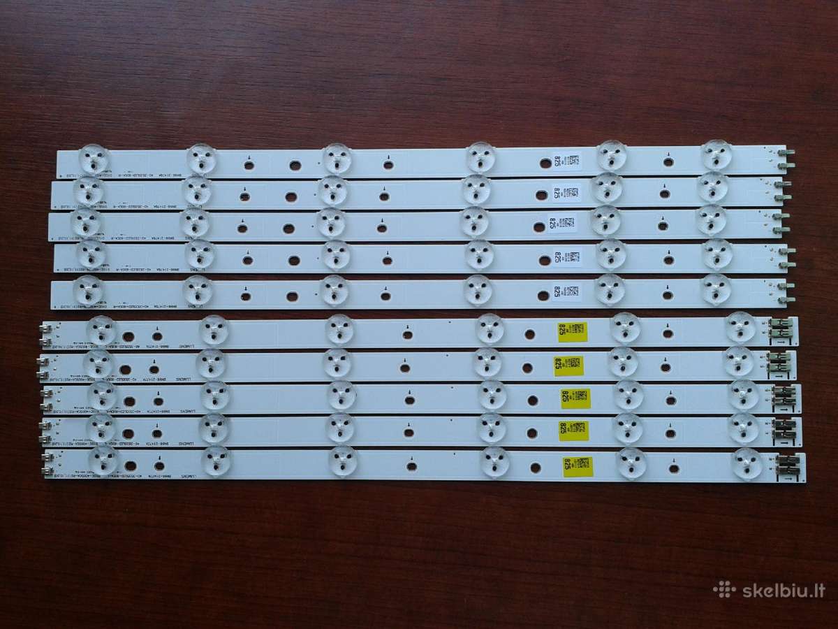 LED juostos, televizoriams pašvietimas.