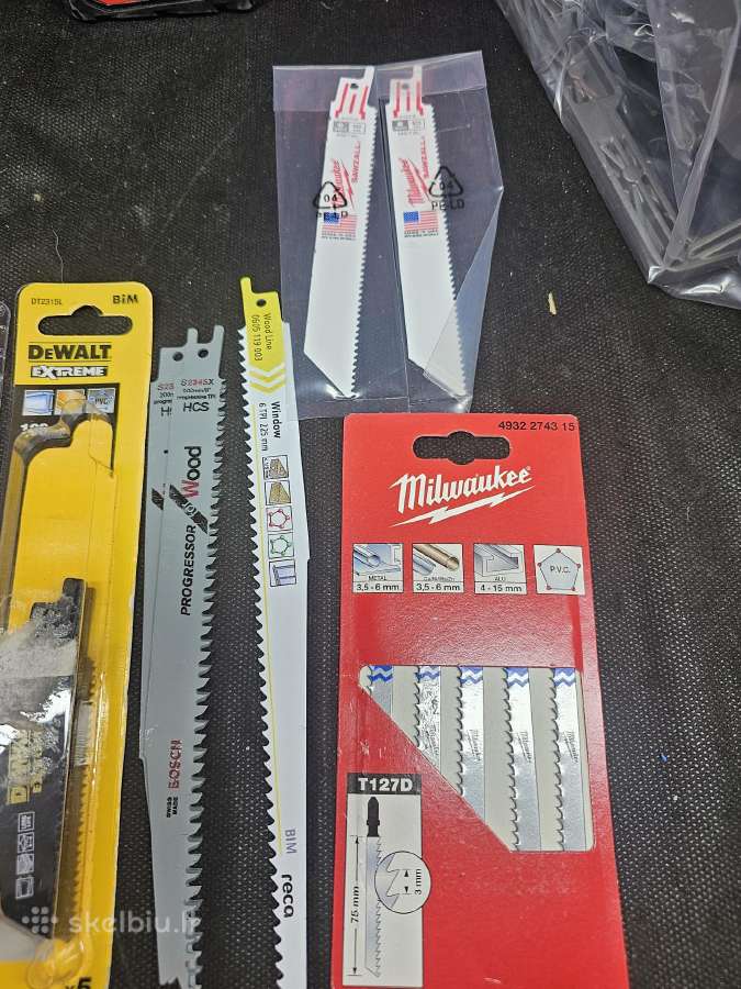 Milwaukee tiesinis pjuklas Fsx Fsz Bsx Fhz ir kiti - nuotraukos Nr. 15