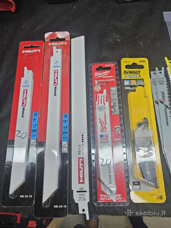 Milwaukee tiesinis pjuklas Fsx Fsz Bsx Fhz ir kiti - nuotraukos Nr. 16