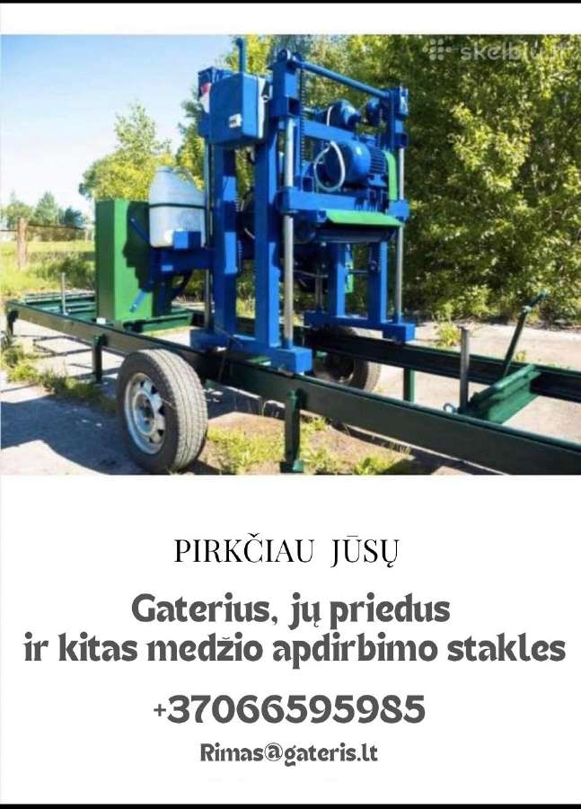 Nupirkčiau gaterį