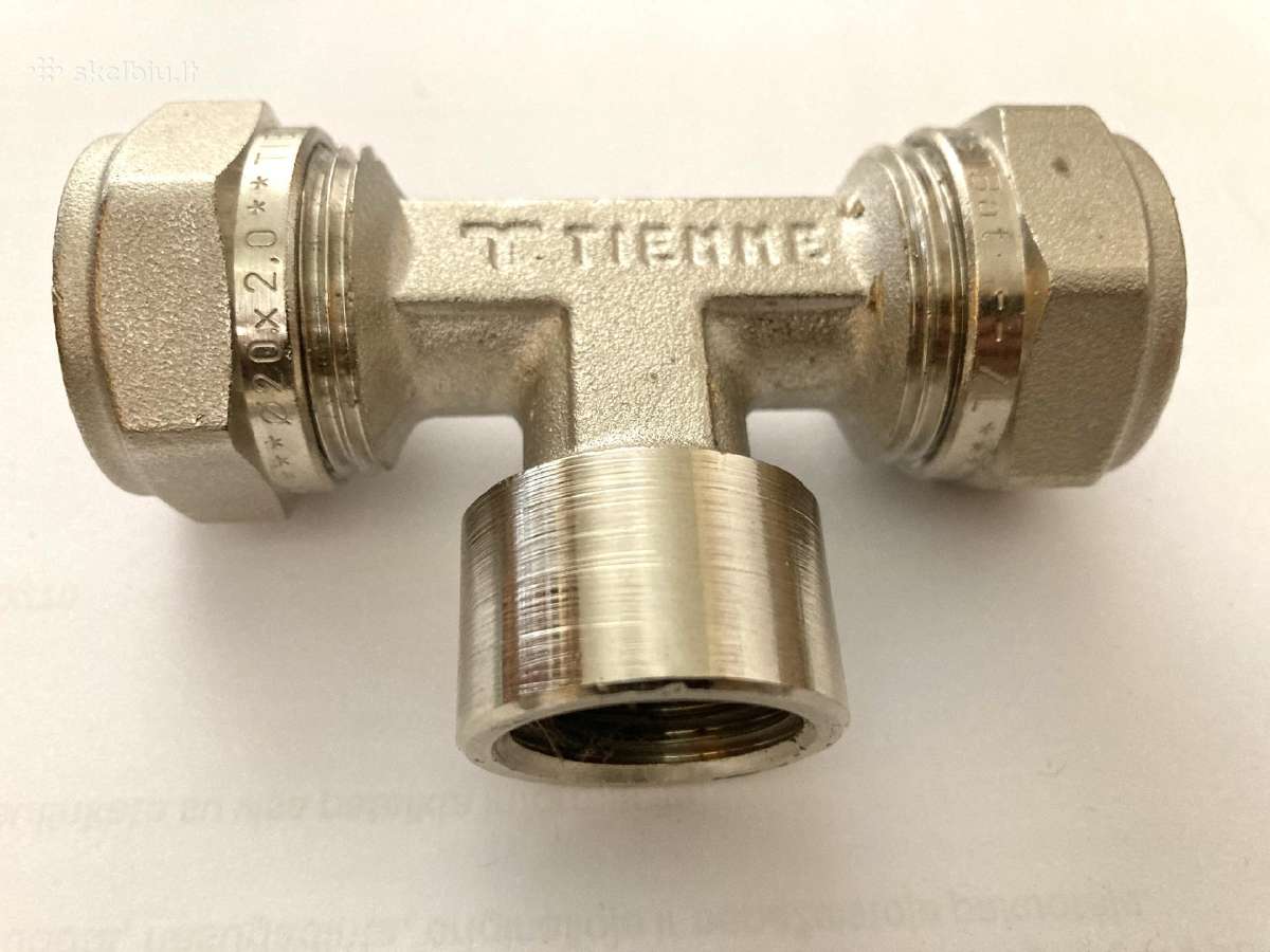 Kompresiniai trišakiai 20x1/2x20mm