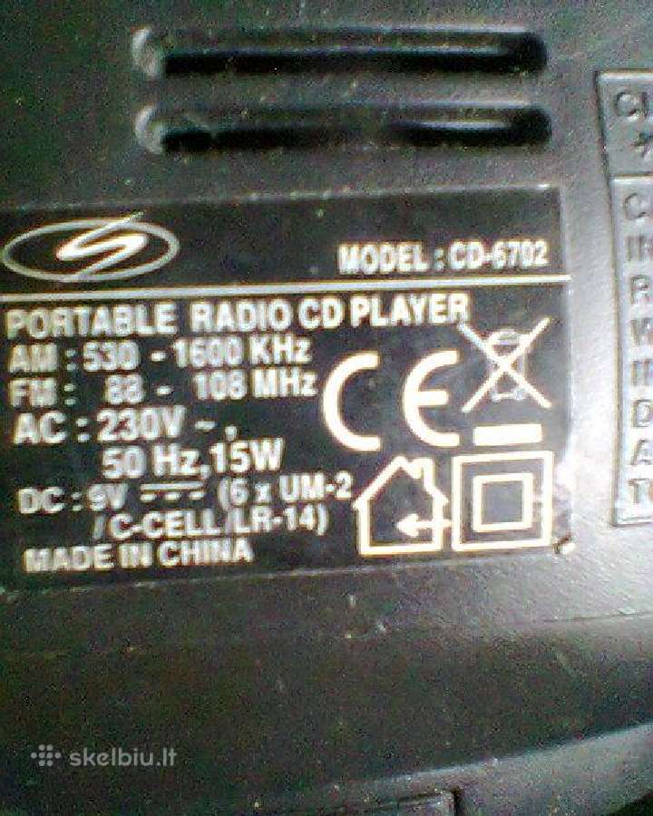 Radijas su CD - nuotraukos Nr. 3