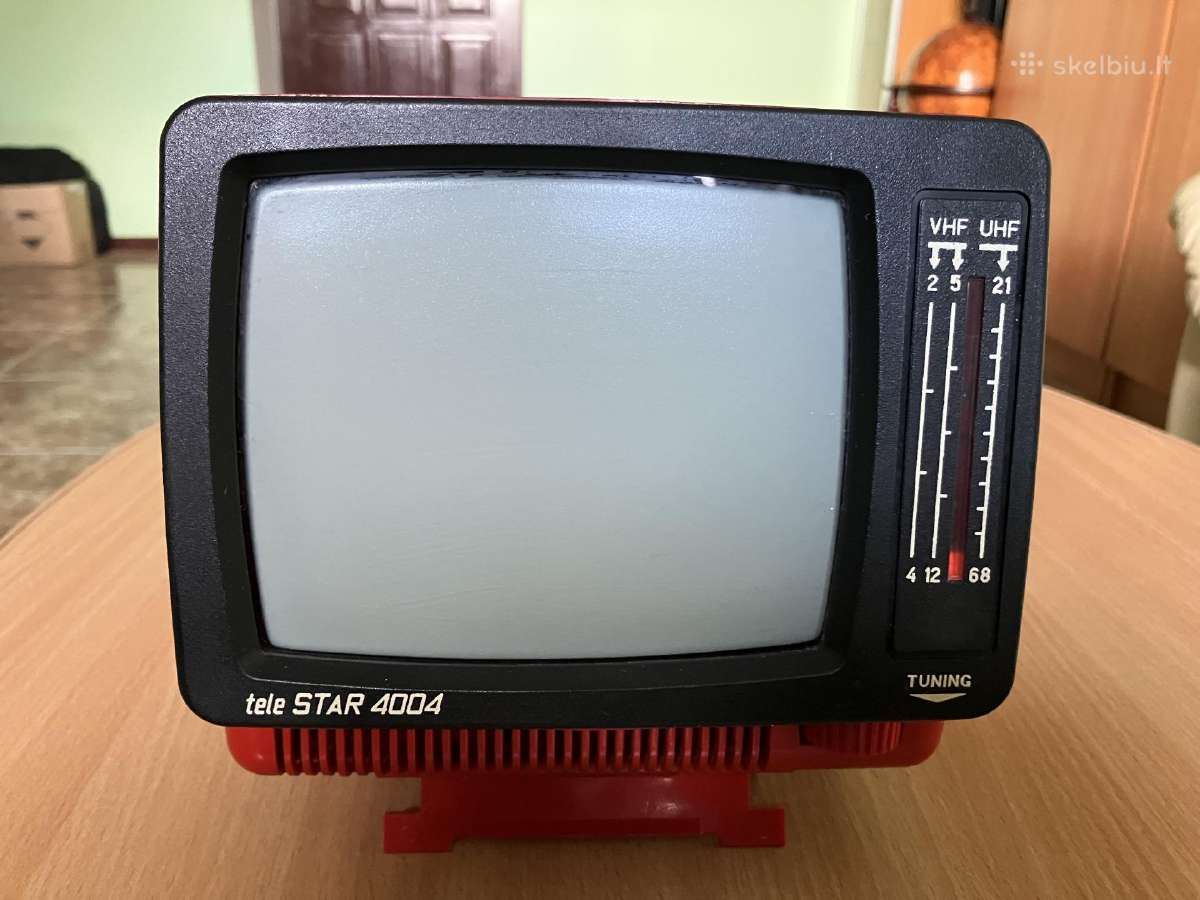 Vintažinis vokiškas televizorius Tele Star 4004 - nuotraukos Nr. 3