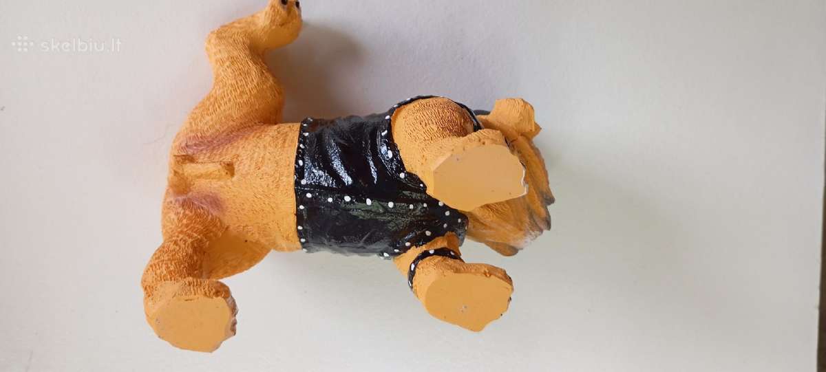 Dekoratyvinė anglu buldogo statulėlė - nuotraukos Nr. 4