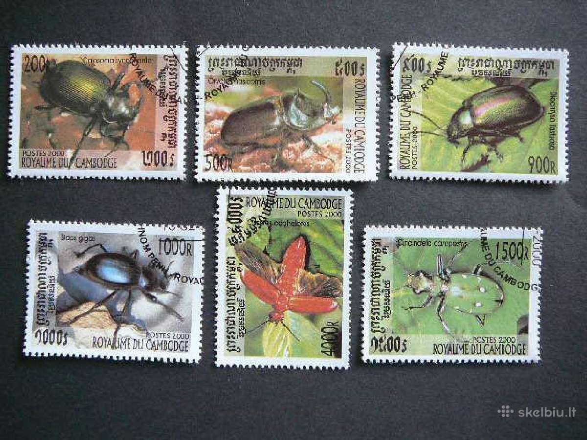 Vabalai Kambodza 2000 antsp. kmb53