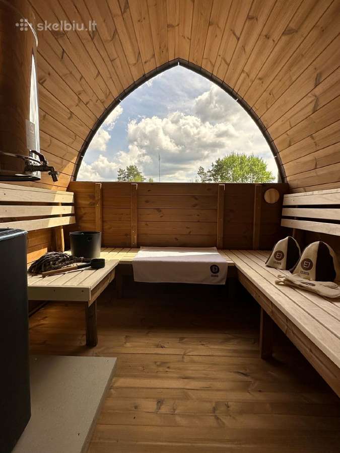 Naujiena! 3in1 Iglu pirtis su kubilu. - nuotraukos Nr. 5