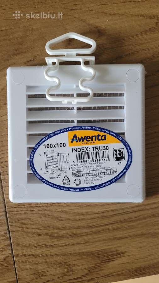 Ventiliacines angos groteles 1010cm