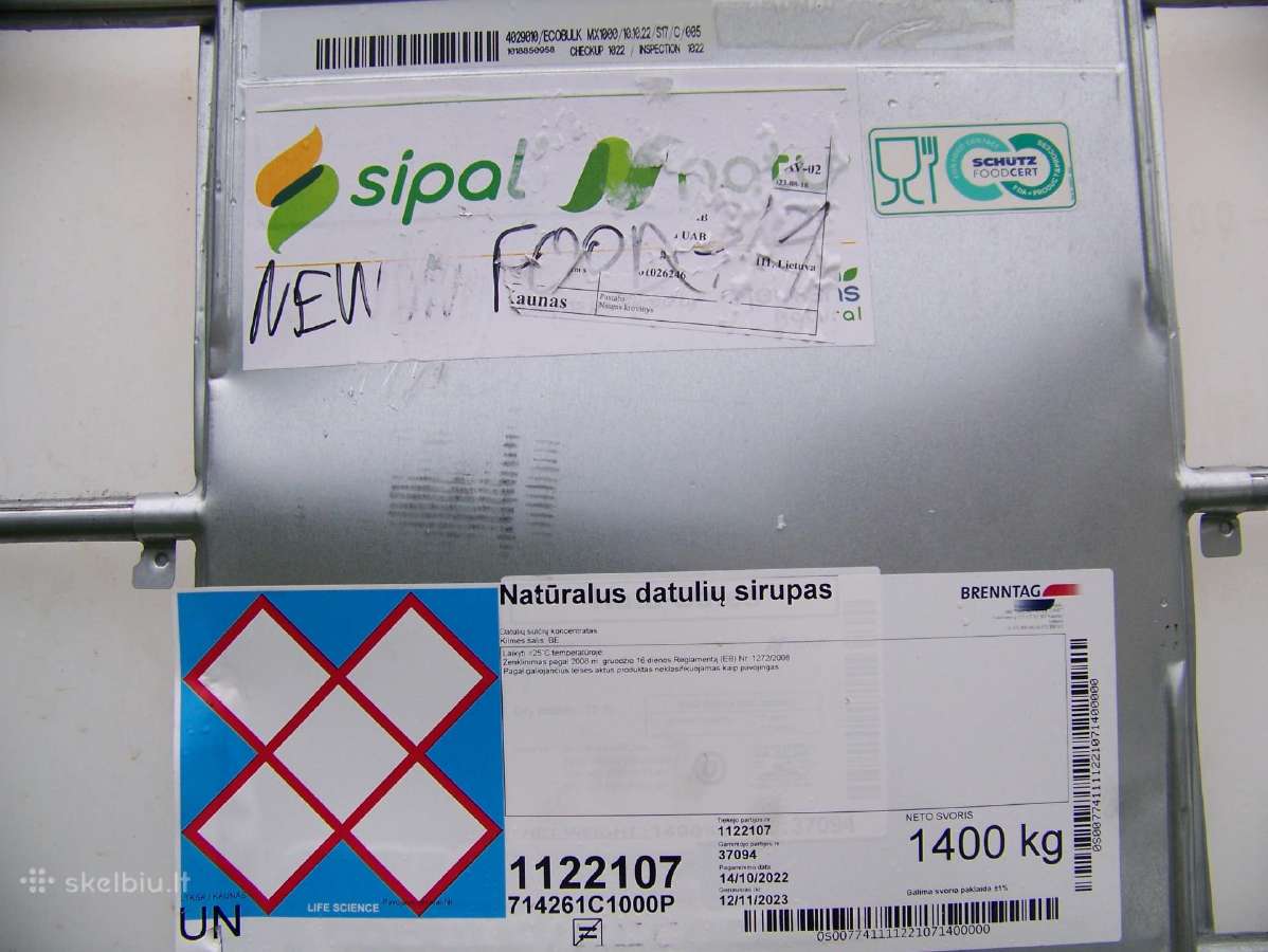1000,200,30litru talpos,ibc,konteineriai,bačkos - nuotraukos Nr. 9
