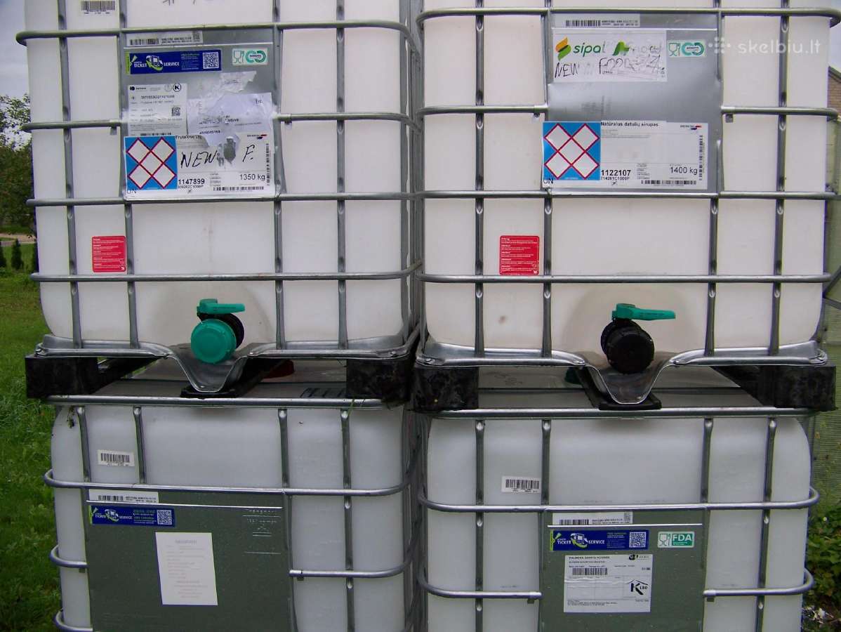 Talpos ibc konteineriai bačkos 1000 litrų - nuotraukos Nr. 3