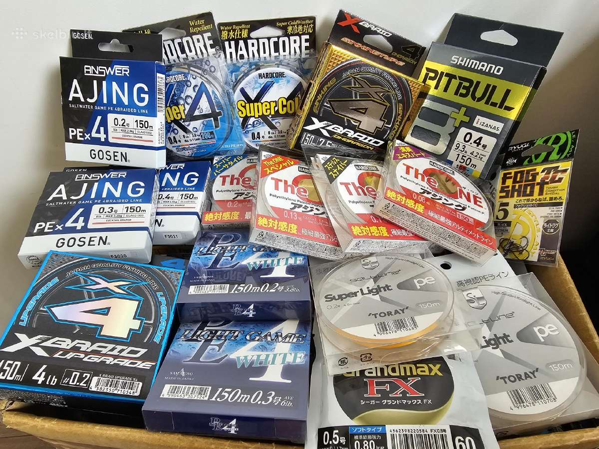 Pe x4 x8 - Duel - Yamatoyo - Gosen - Seaguar - Ygk - nuotraukos Nr. 5