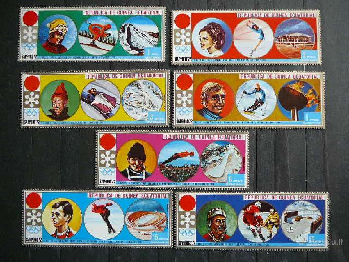 Olimpines ziemos Ekv. Gvineja Mnh ekv799