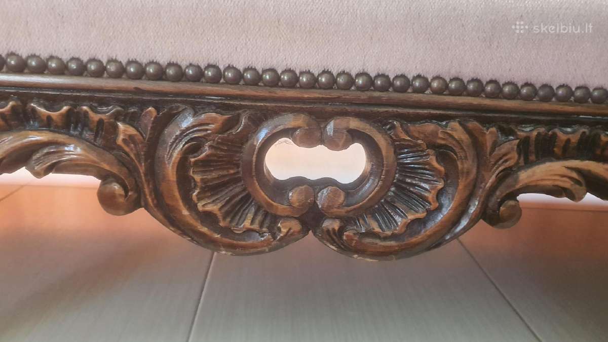 Trivietė klasikinė sofa - nuotraukos Nr. 2