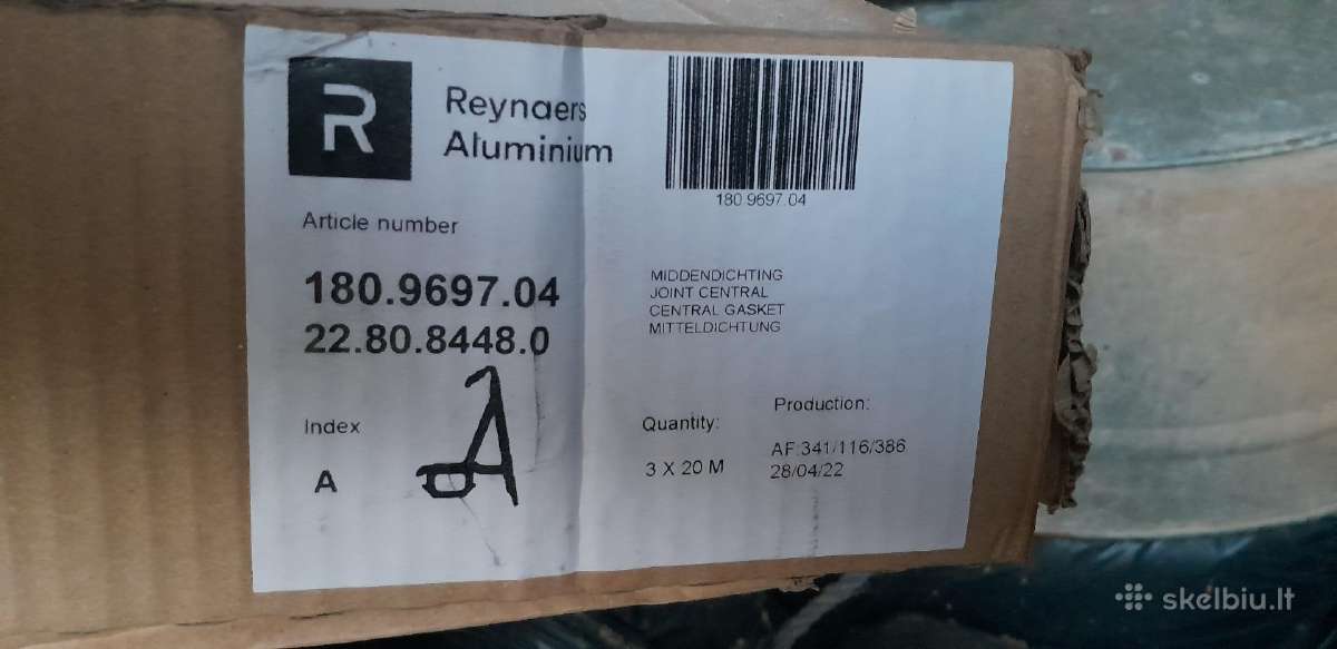 Reynaers Aluminium aliuminių langų detalės 2 - nuotraukos Nr. 9
