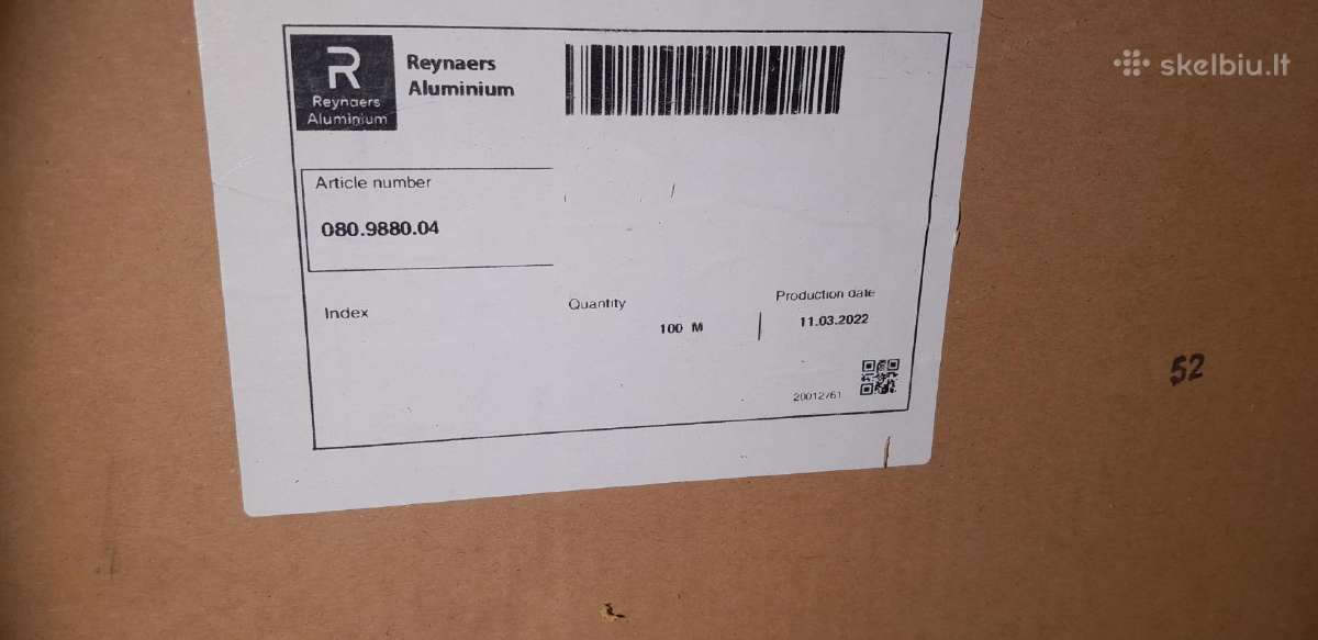 Reynaers Aluminium aliuminių langų detalės 2 - nuotraukos Nr. 25