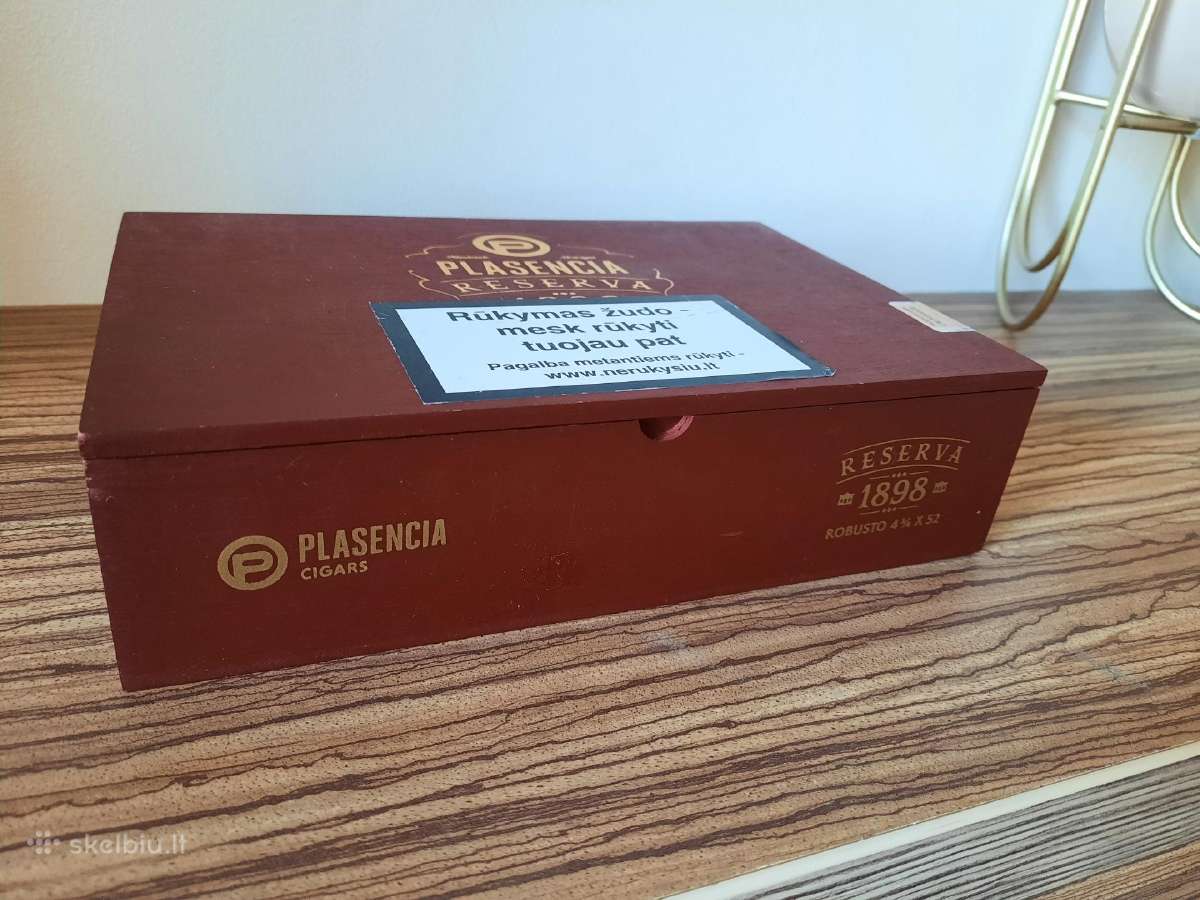 73. Cigarų dėžė Plasencia Reserva Nr.1 - nuotraukos Nr. 3