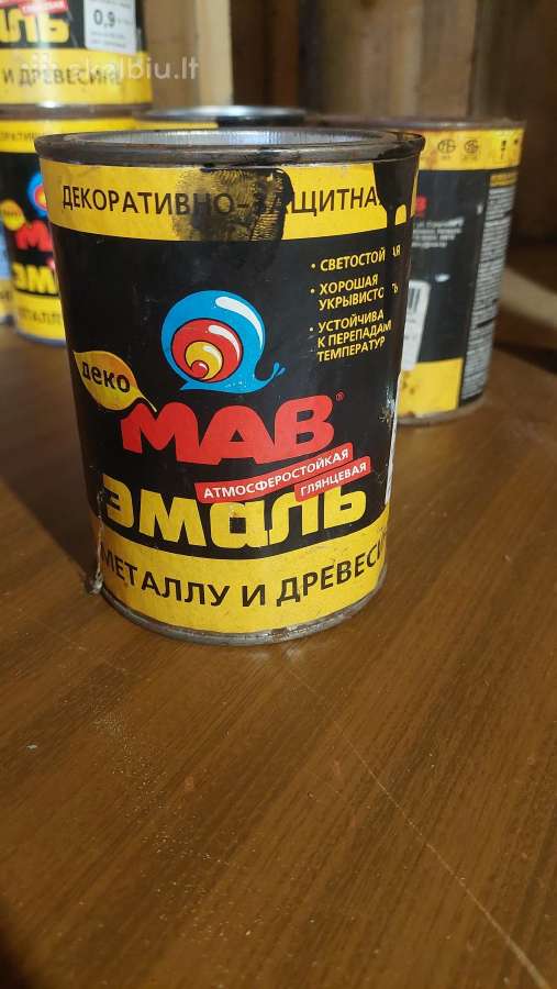 Alkidiniai emaliniai dažai