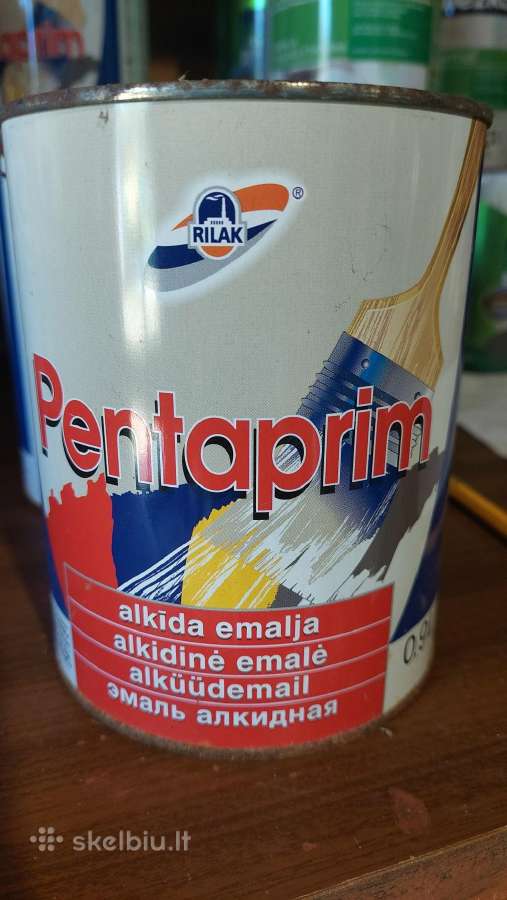 Alkidiniai emaliniai dažai - nuotraukos Nr. 6