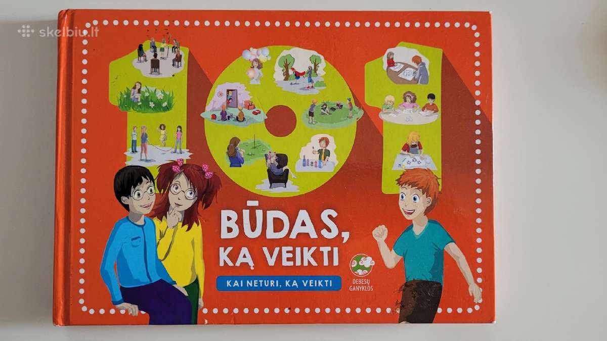 Knyga vaikams Būdas ką veikti kai nėra ką veikti