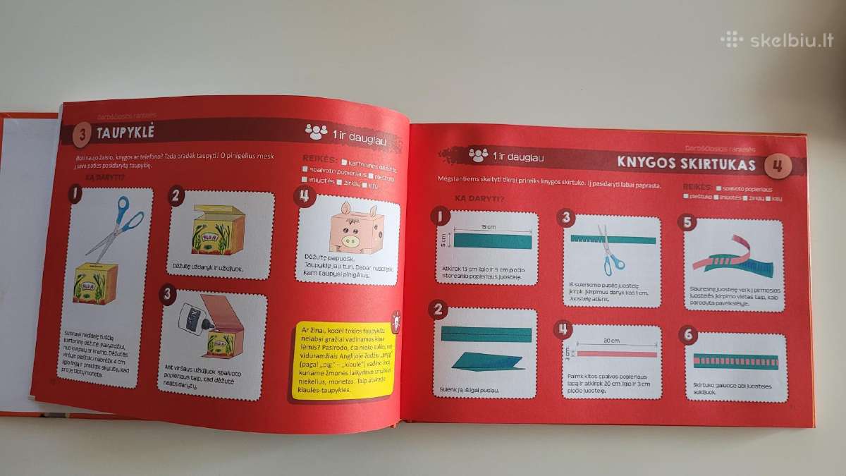 Knyga vaikams Būdas ką veikti kai nėra ką veikti - nuotraukos Nr. 4