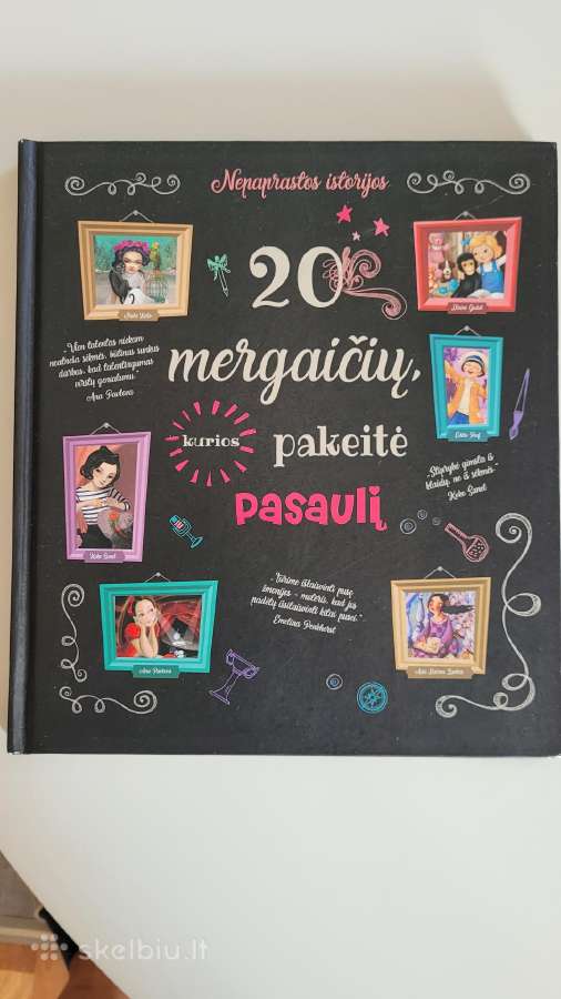 Knyga 20 mergaičių kurios pakeitė pasaulį