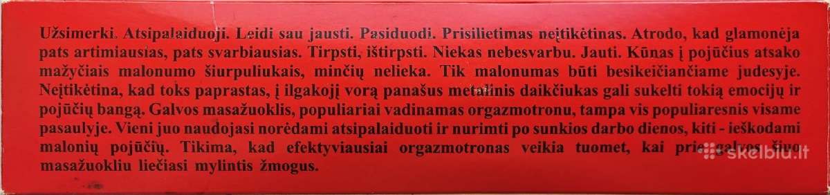 Galvos masažuoklis - nuotraukos Nr. 4
