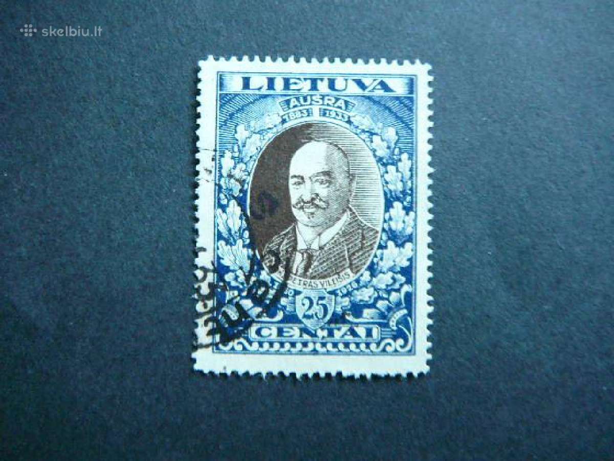 Lietuva 1933 P. Vileisis antsp. lit359aa