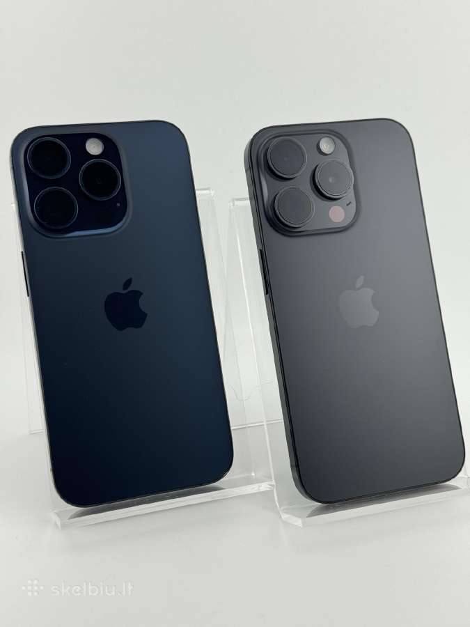 -iPhone 15 Pro 128gb /256gb/ -kaip nauji, - - nuotraukos Nr. 6