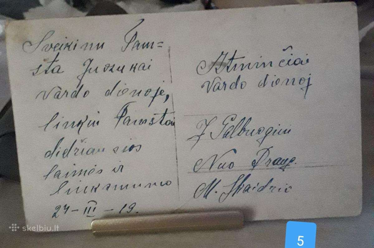 Senos sveikinimų atvirutės ir kt. - nuotraukos Nr. 20