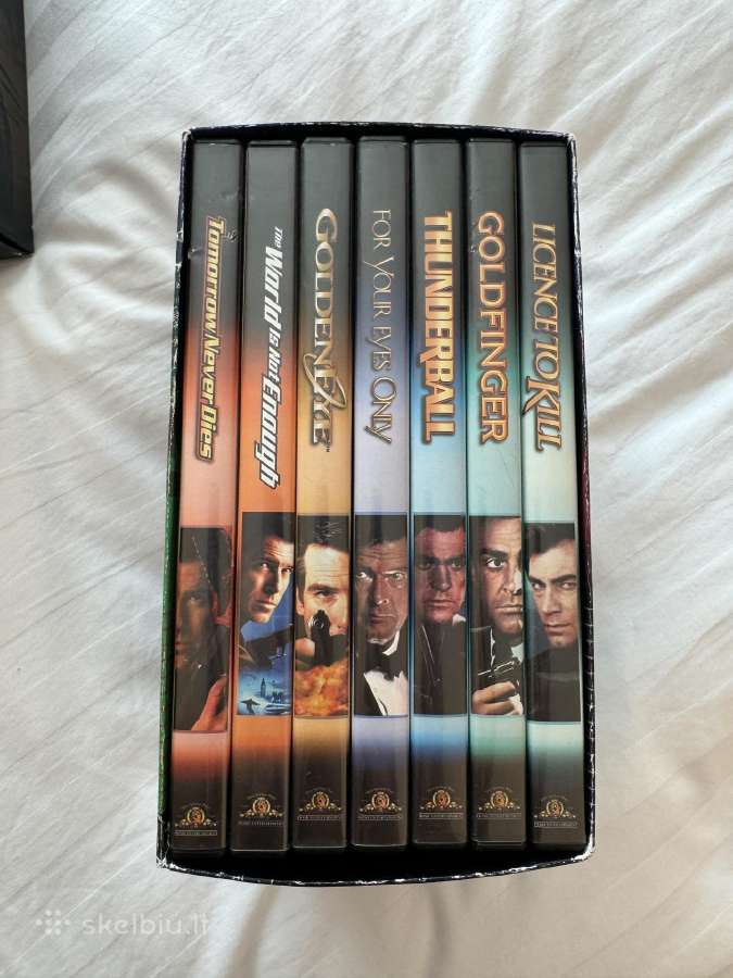 James Bond dvd movie collection