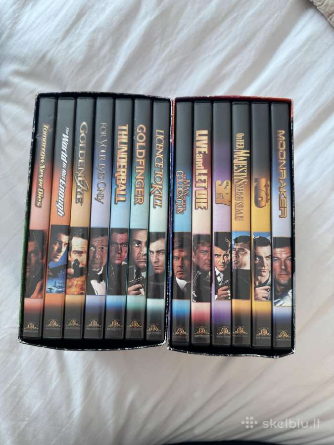 James Bond dvd movie collection - nuotraukos Nr. 2