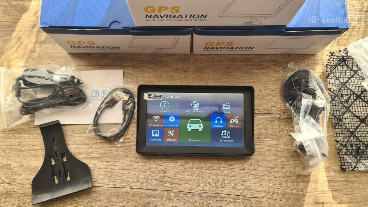 Nauja navigacija sunkvežimiui 7colių Europa 16gb - nuotraukos Nr. 4