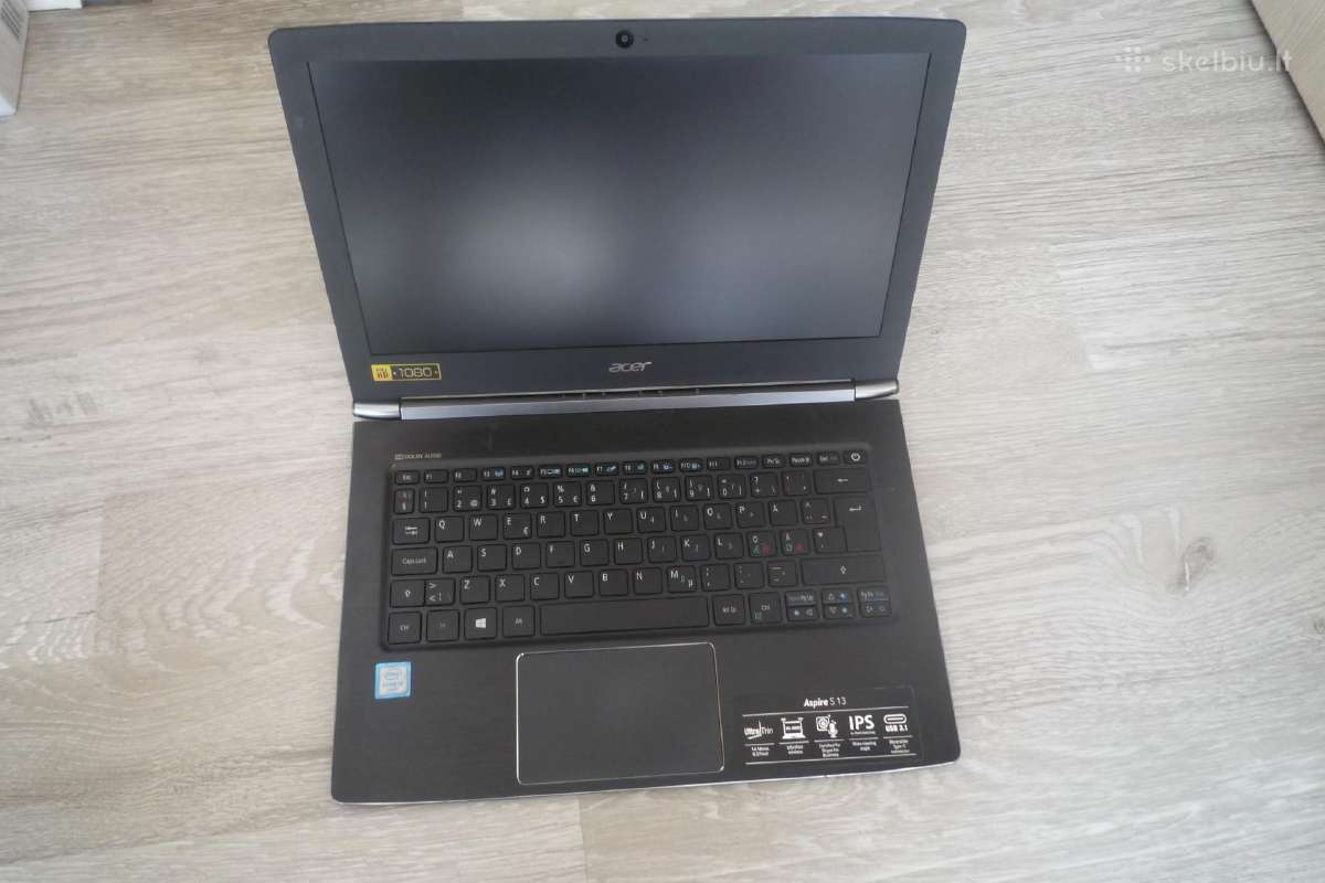 Acer Aspire S13 N16c4 i3-6100u/ 256gb/ 4gb/ HD 520