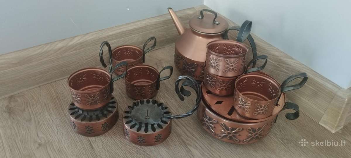 Vintažinis rinkinukas arbatai - nuotraukos Nr. 2
