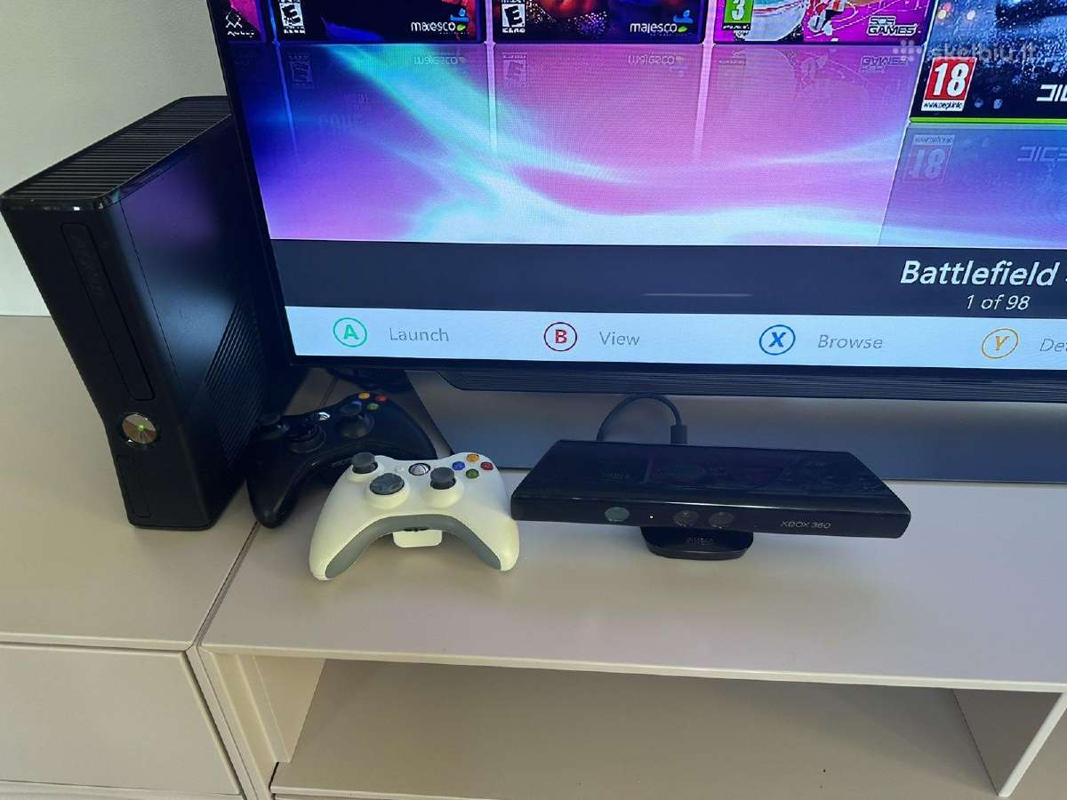 12mėn Garantija Xbox 360 su Kinect ir 2 pultais - nuotraukos Nr. 14