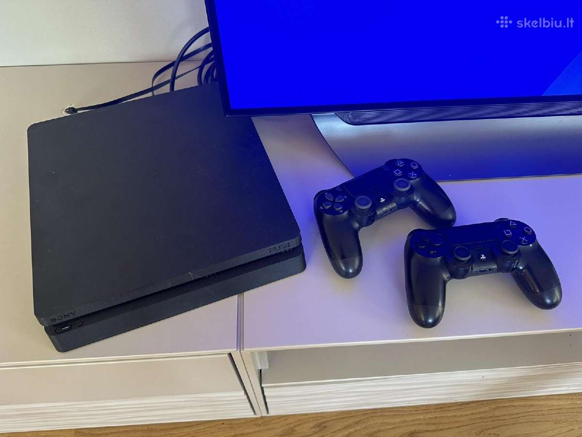 Su Garantija Atrištas Sony Ps4 1tb du pultai - nuotraukos Nr. 2
