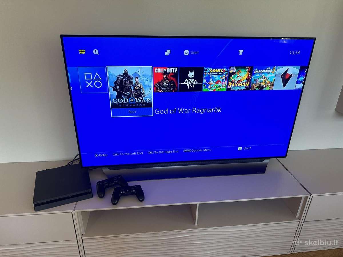 Su Garantija Atrištas Sony Ps4 1tb du pultai - nuotraukos Nr. 3
