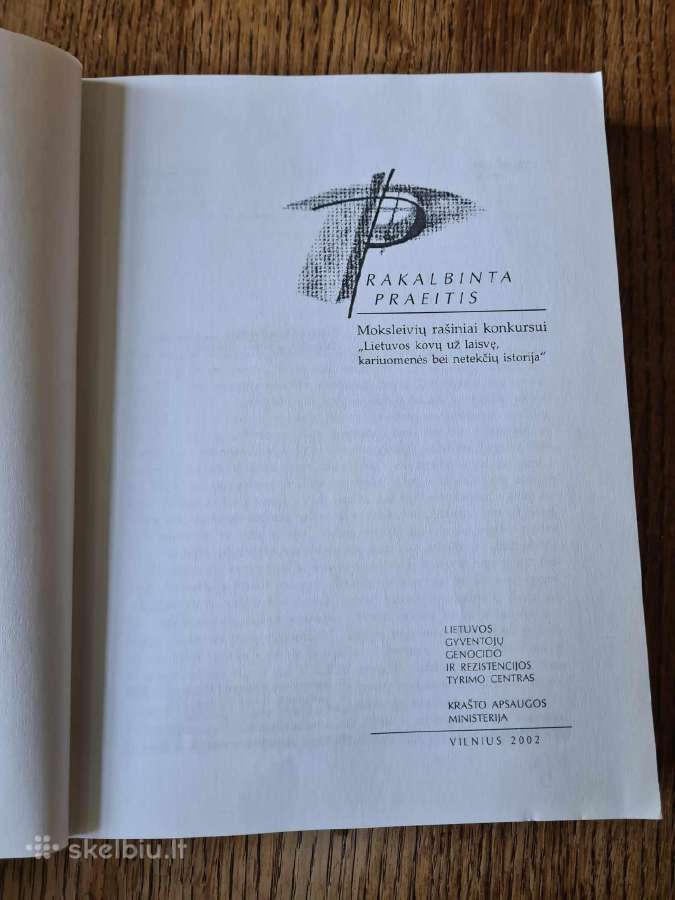 Prakalbinta praeitis (Moksleivių rašiniai) - nuotraukos Nr. 3