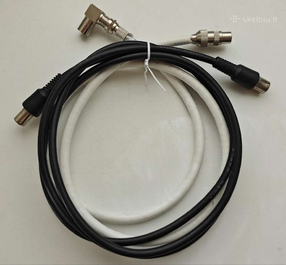 TV antenos Rf kabeliai