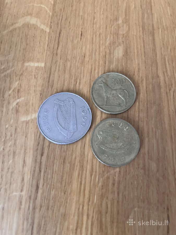 Kolekcinės Airiškos monetos - nuotraukos Nr. 2