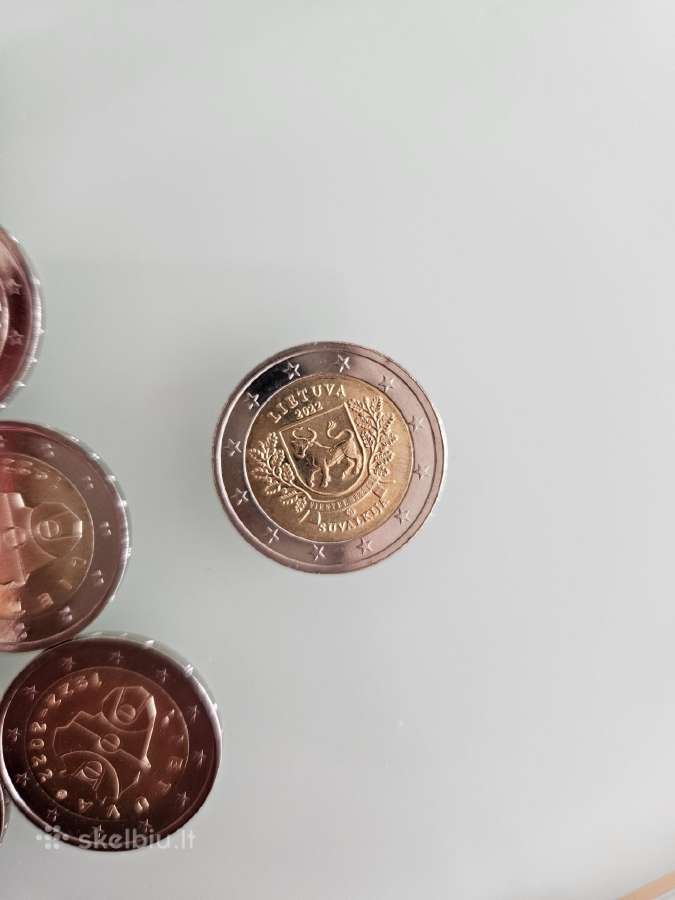 Naujos Monetos 2 Eur Lietuvos krepšinio 100-metis - nuotraukos Nr. 4