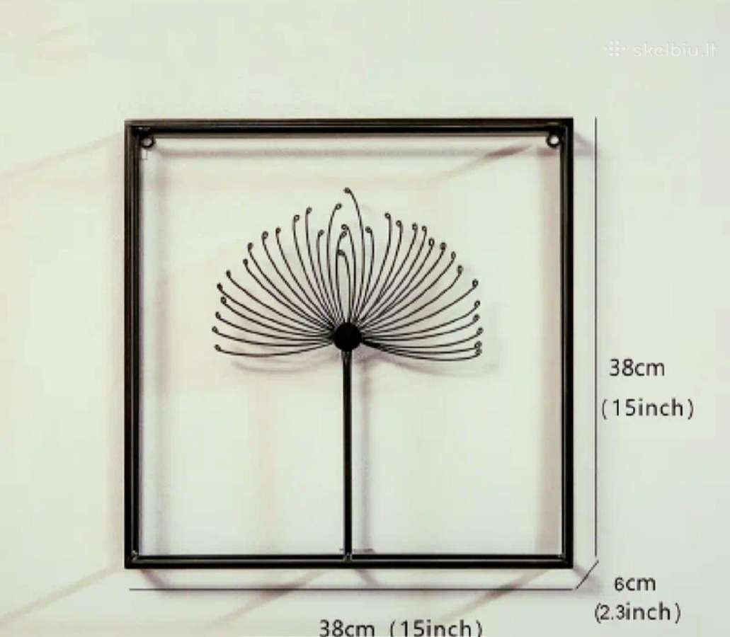 Metalinės sienos dekoracijos, paveikslai, 3D - nuotraukos Nr. 3