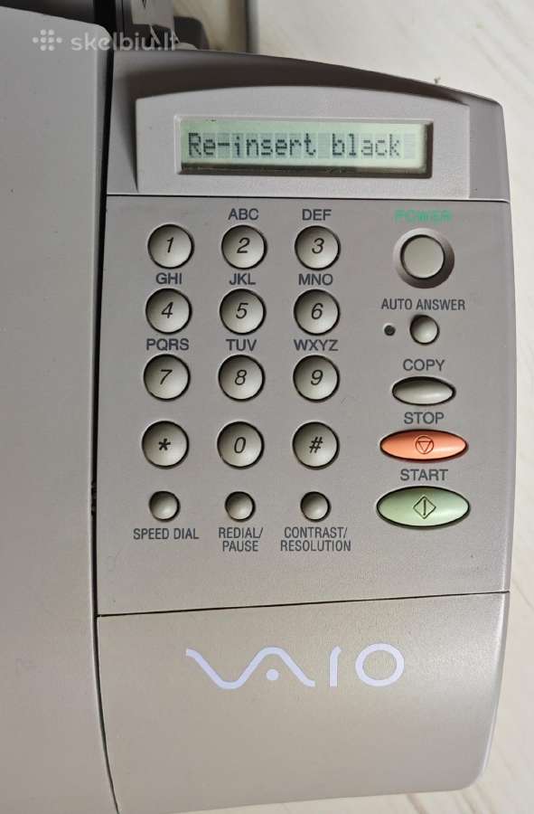 4in1 Sony Vaio Ijp-v100 All-in-one Printer - nuotraukos Nr. 5