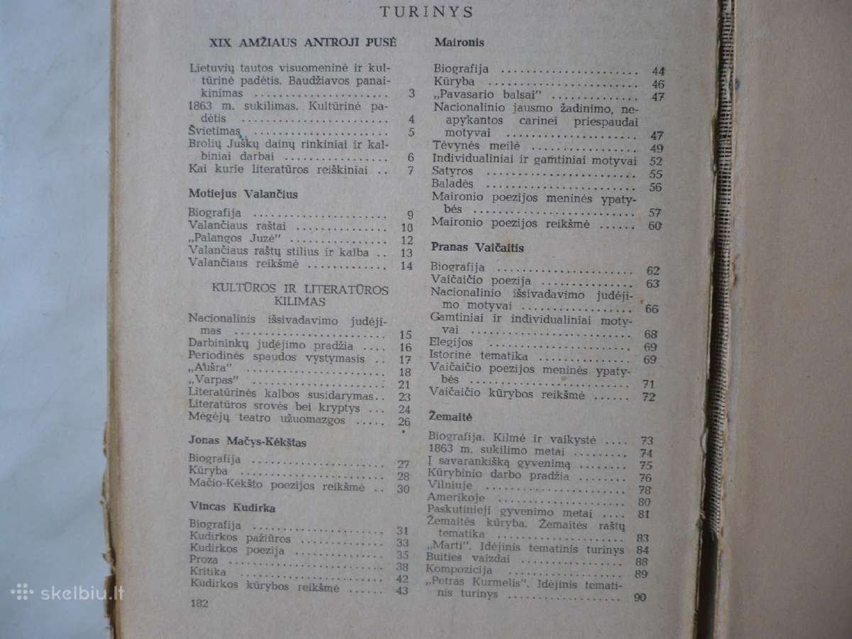 J. Būtėnas -Lietuvių literatūros vadovėlis 2 dalis - nuotraukos Nr. 4
