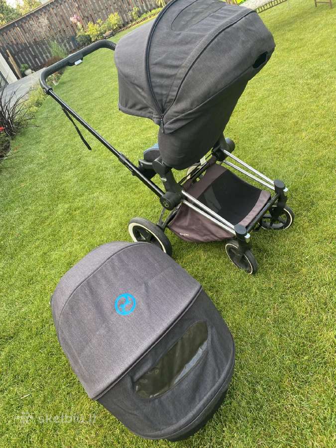 Cybex Priam Platinum vežymėlis su lopšiu - nuotraukos Nr. 2