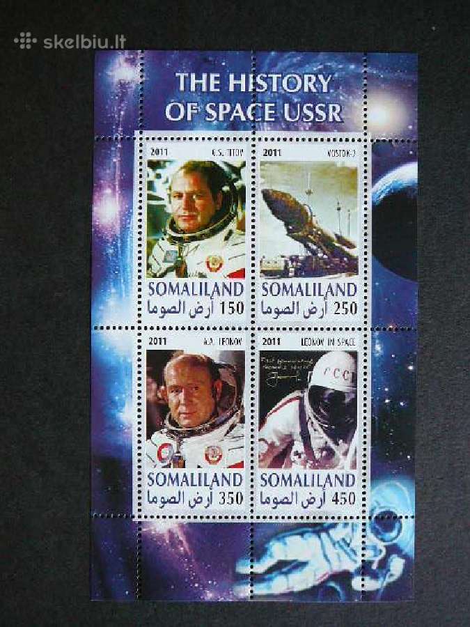Kosmosas Vostok-2 Somaliland 2011 sm2