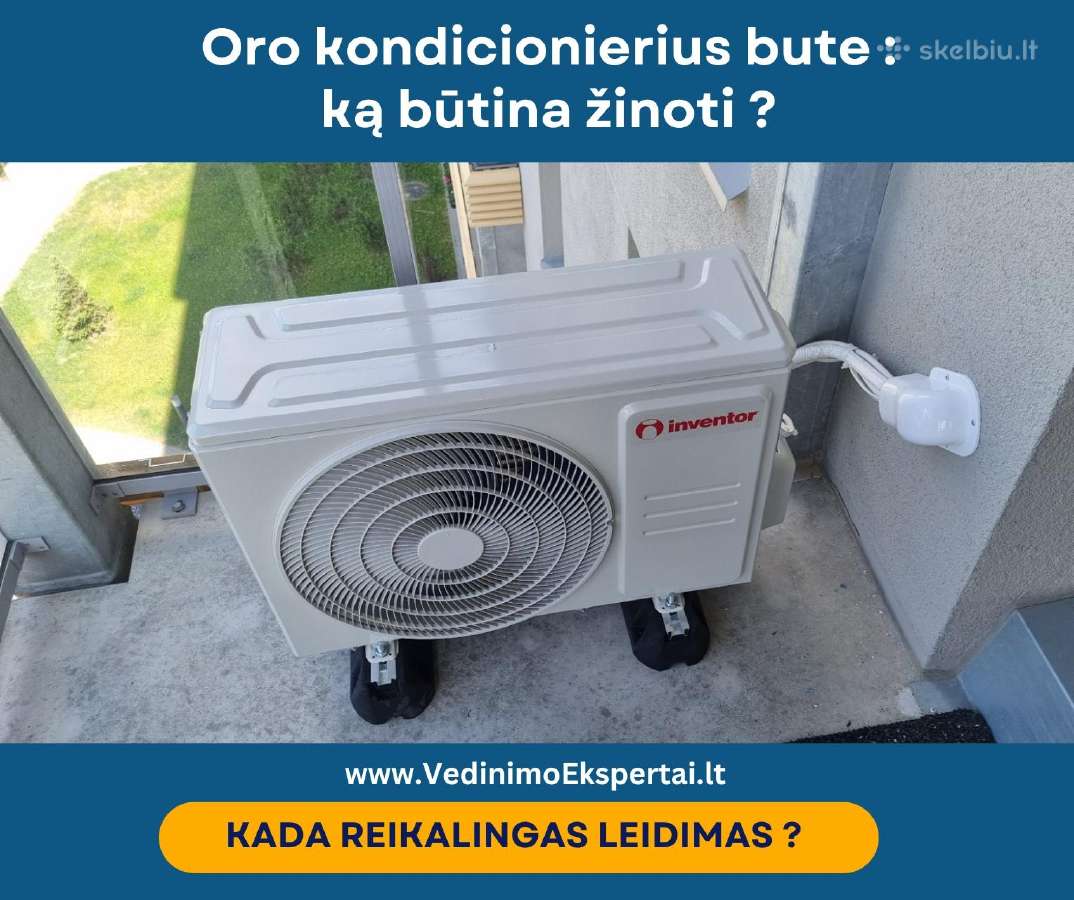 Vėdinimo sistemų montavimas, medžiagos ir įranga - nuotraukos Nr. 13