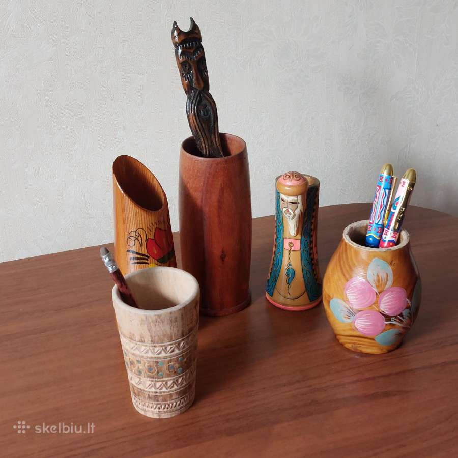 Suvenyriniai pieštukų ir tušinikų laikikliai . - nuotraukos Nr. 3