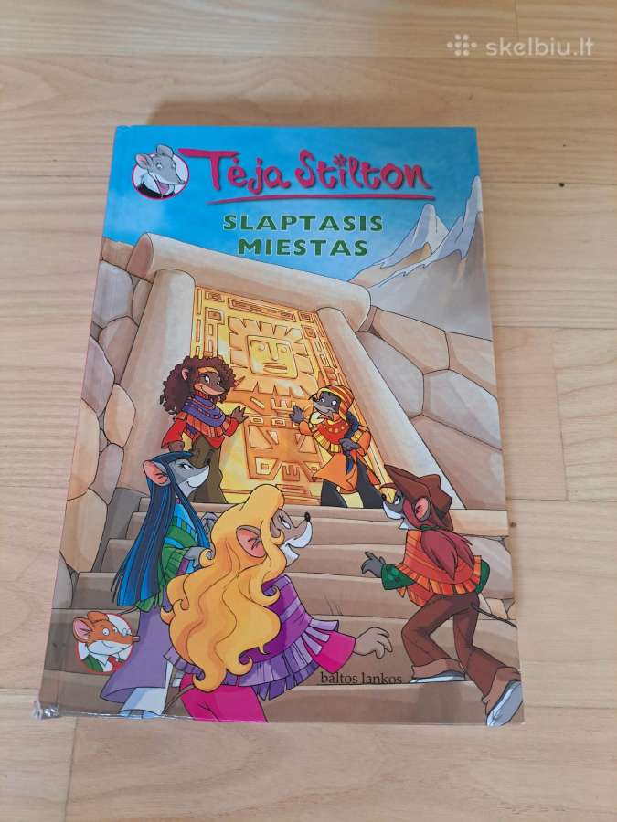Tėja Stilton Slaptasis miestas knyga