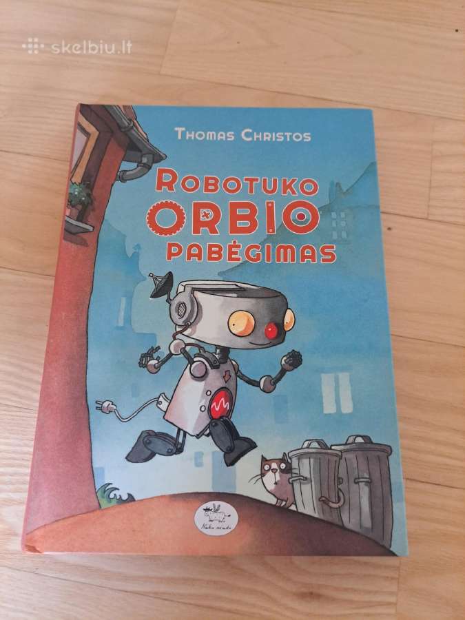 Robotuko Orbio Pabėgimas knyga